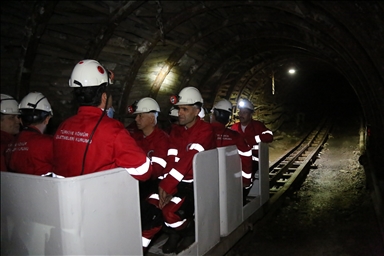 Kütahya'da yerin 140 metre altında maden kazası tatbikatı yapıldı 