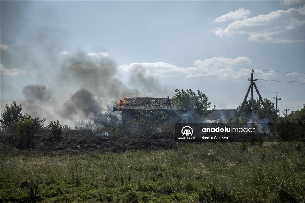 Rusya'nın saldırısı altındaki Ukrayna