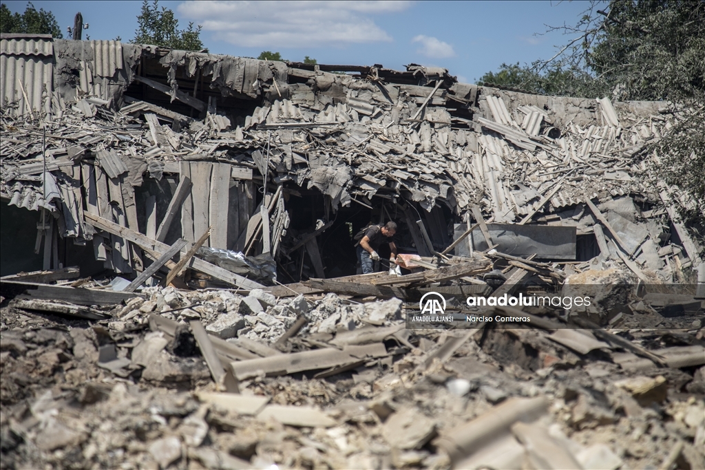Rusya'nın saldırısı altındaki Ukrayna
