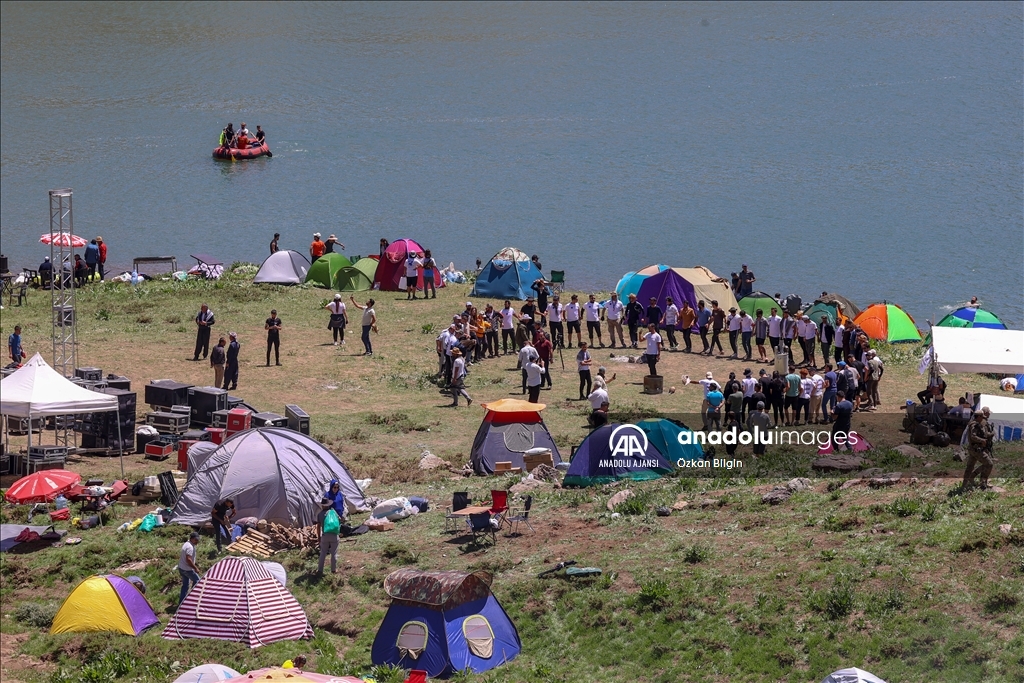 Terörden arındırılan Hakkari'deki Sat Buzul Gölleri 4. festivale ev sahipliği yapıyor