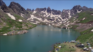 Terörden arındırılan Hakkari'deki Sat Buzul Gölleri 4. festivale ev sahipliği yapıyor