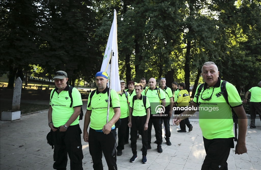 BiH: Iz Sarajeva krenula grupa učesnika Marša mira, 280 kilometara pješačenja u znak sjećanja na Srebreničane