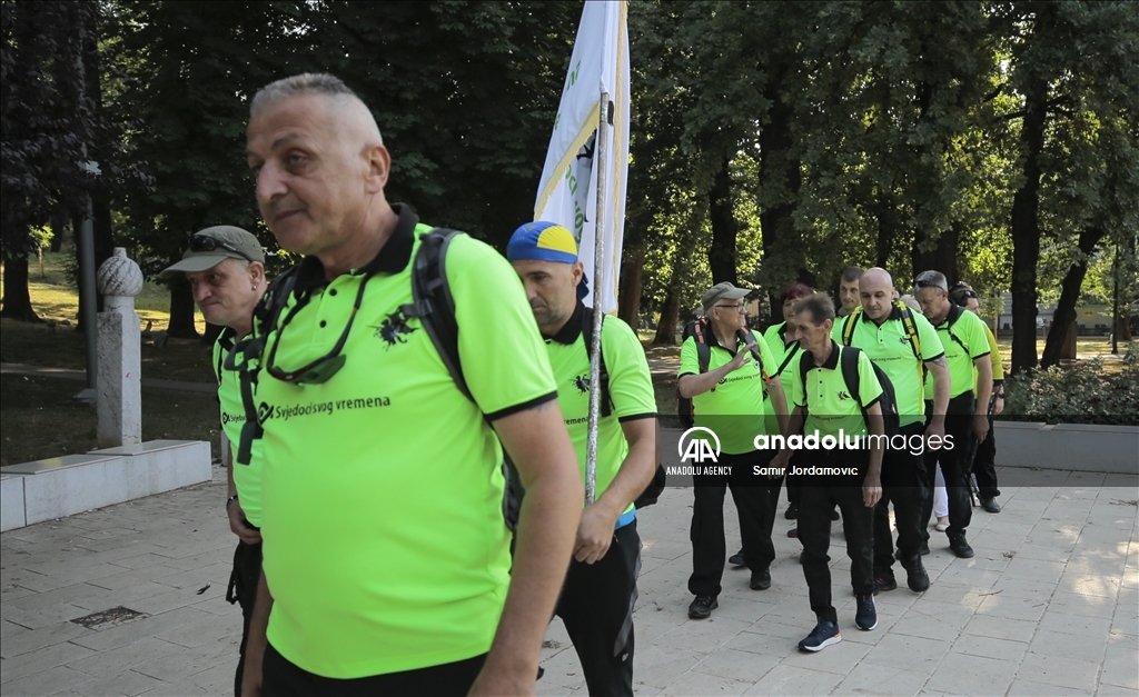 BiH: Iz Sarajeva krenula grupa učesnika Marša mira, 280 kilometara pješačenja u znak sjećanja na Srebreničane