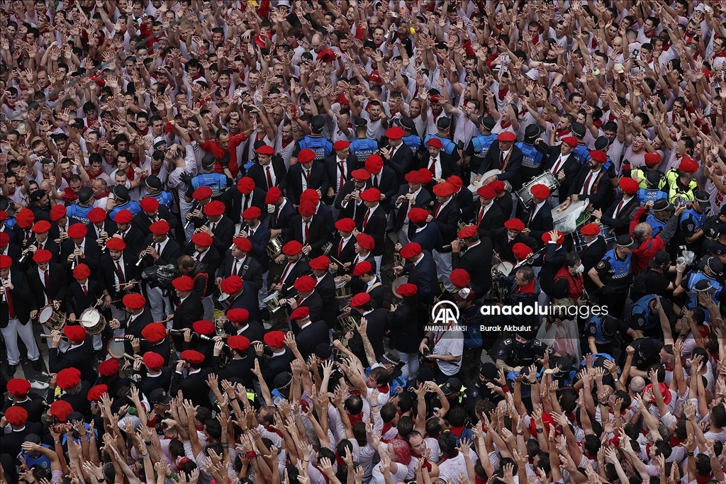 İspanya'nın ünlü San Fermin festivali başladı