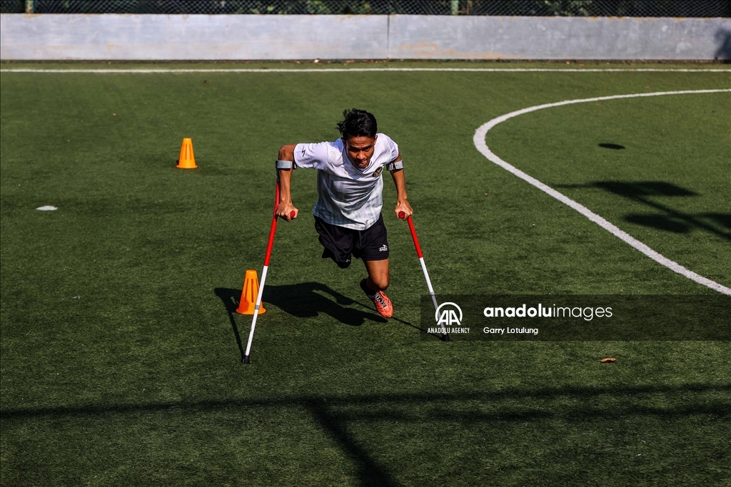 Tim Sepak Bola Amputasi Indonesia bersiap untuk Piala Dunia Sepak Bola Amputasi di Turki