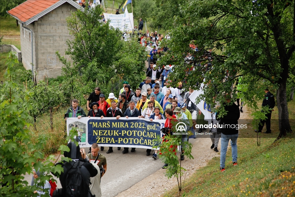 "Peace March" in Bosnia and Herzegovina
