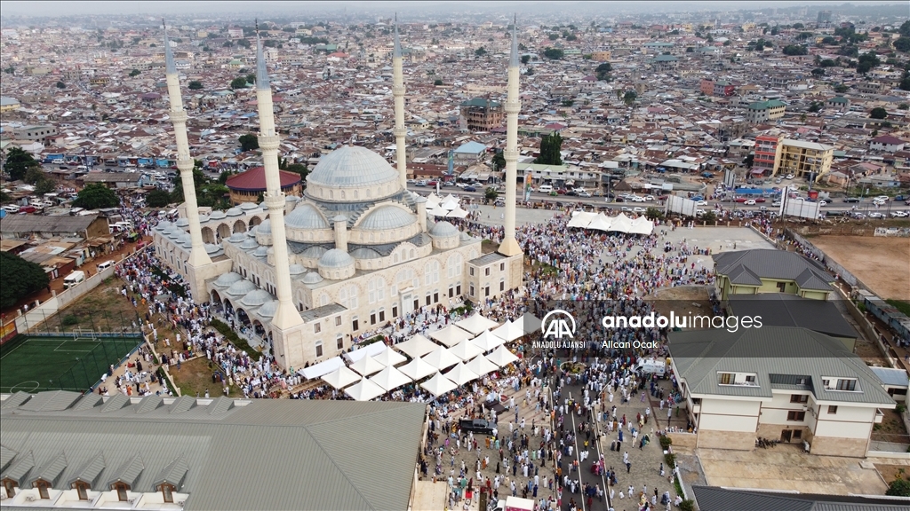 Gana'nın başkenti Akra'da Kurban Bayramı 