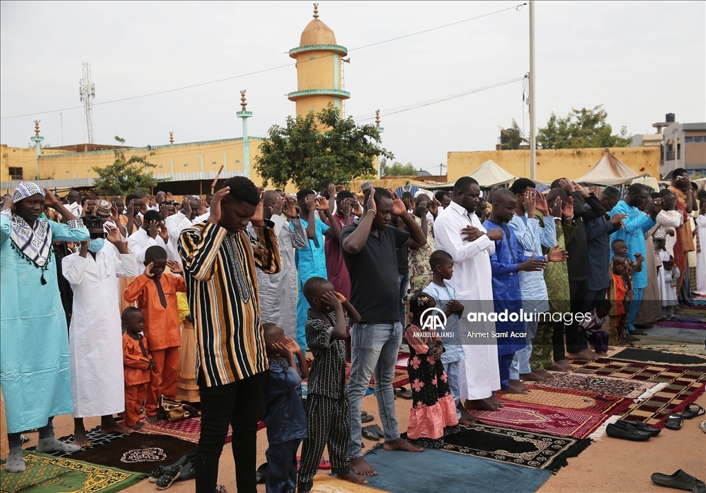 Burkina Faso'da Kurban Bayramı Namazı