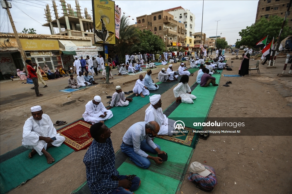 Sudan'da kurban bayramı namazı