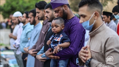 Muslims celebrate Eid Al-Adha around world