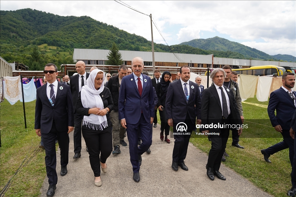 Bosna Hersek'te Srebrenitsa soykırımının 27'nci yılı dolayısıyla anma programı yapıldı