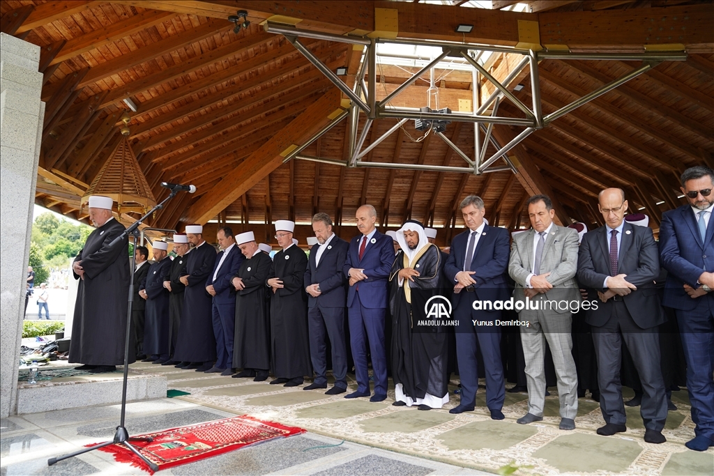 Bosna Hersek'te Srebrenitsa soykırımının 27'nci yılı dolayısıyla anma programı yapıldı