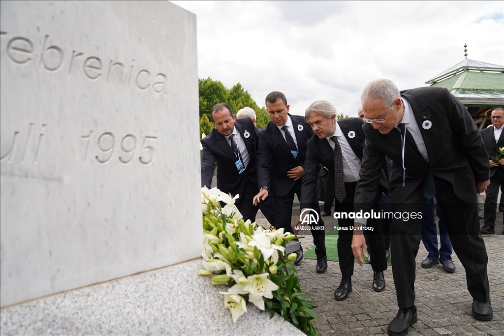 Bosna Hersek'te Srebrenitsa soykırımının 27'nci yılı dolayısıyla anma programı yapıldı