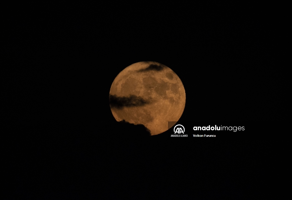 Ankara'da süper dolunay