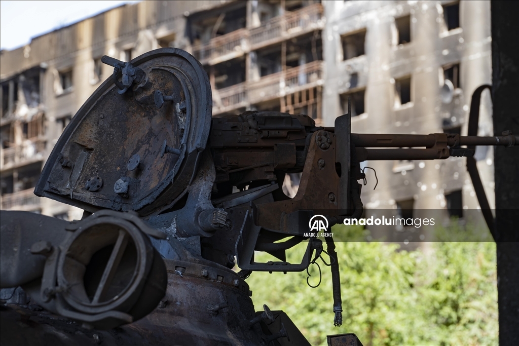 Los estragos que deja la guerra en Lugansk, Ucrania 8