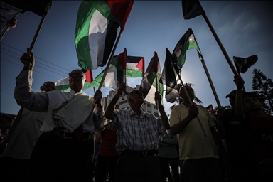 غزة.. فلسطينيون ينددون بزيارة بايدن ودعمه لإسرائيل
