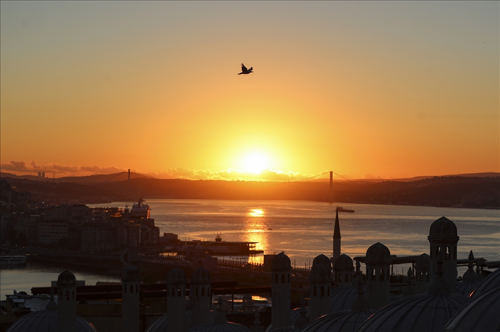 İstanbul'da gün doğumu