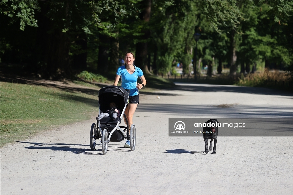 Münih'teki İngiliz Bahçesi