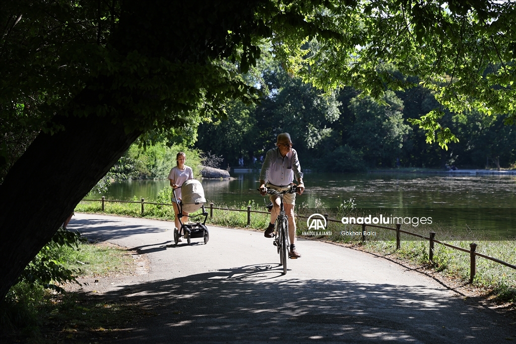 Münih'teki İngiliz Bahçesi