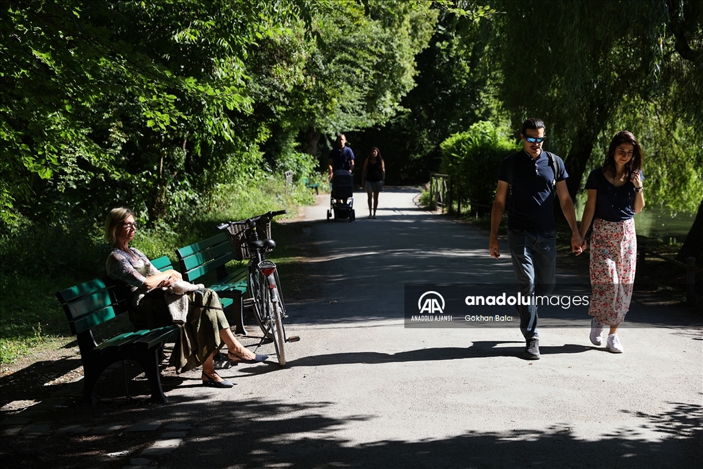 Münih'teki İngiliz Bahçesi