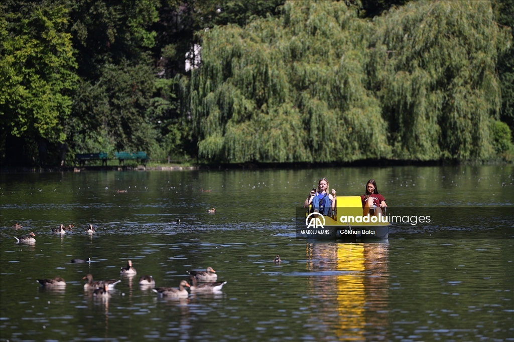 Münih'teki İngiliz Bahçesi