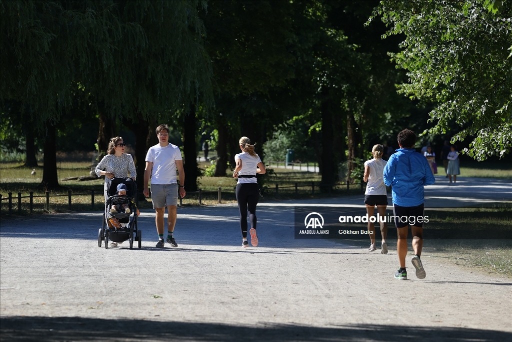 Münih'teki İngiliz Bahçesi