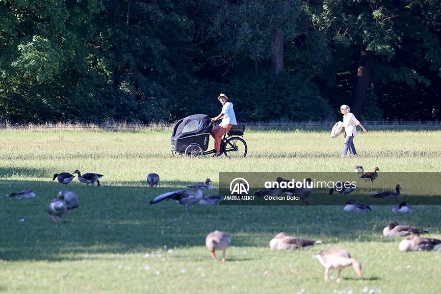Este es el Jardín Inglés en Múnich, Alemania  1