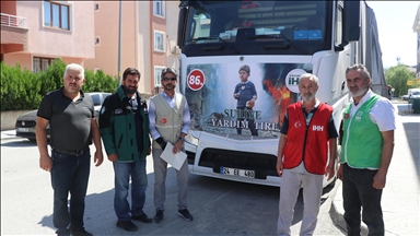 ادامه ارسال کمک‌های انسانی از ترکیه به مردم سوریه