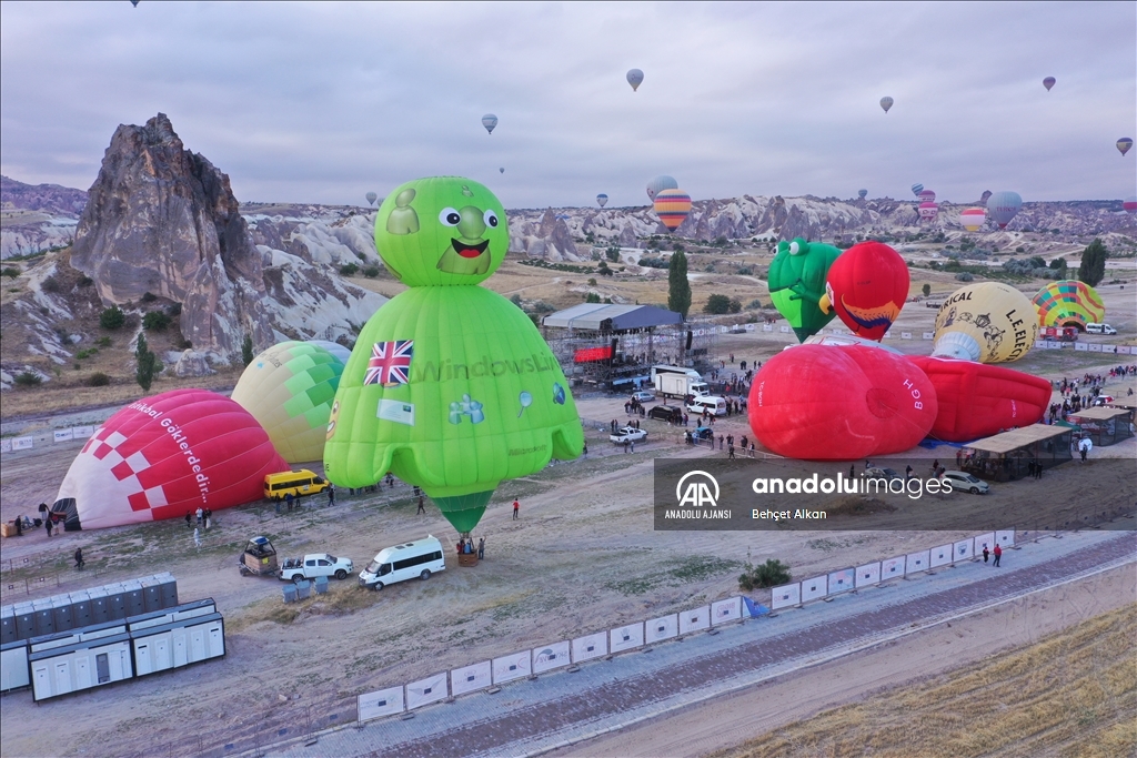 Kapadokya'da "BALONFEST" heyecanı başladı