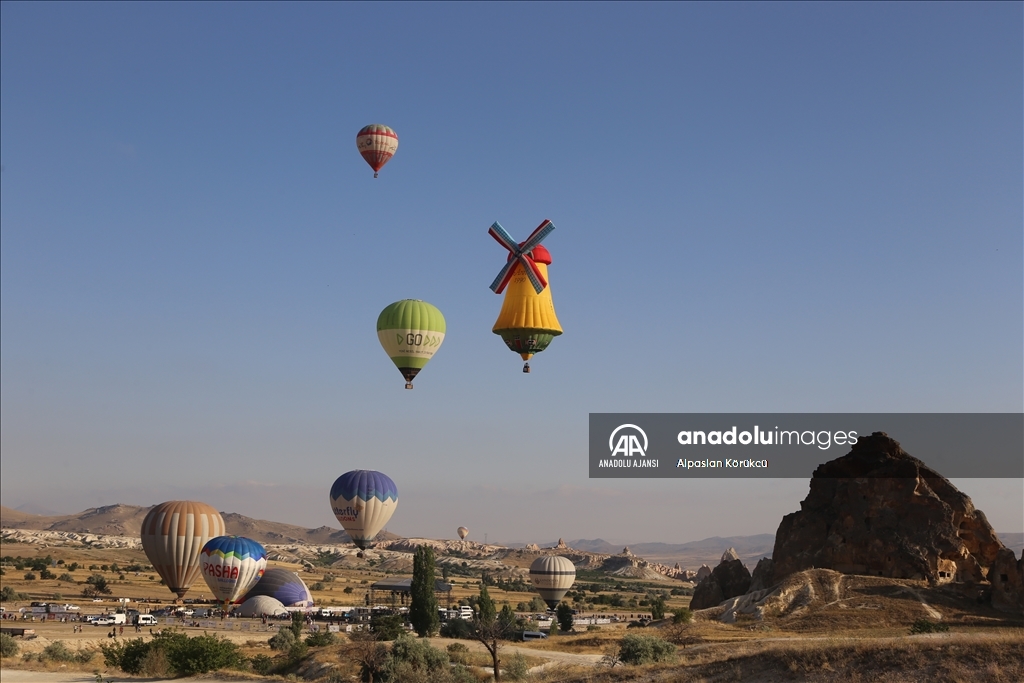 Kapadokya'da "BALONFEST" heyecanı başladı