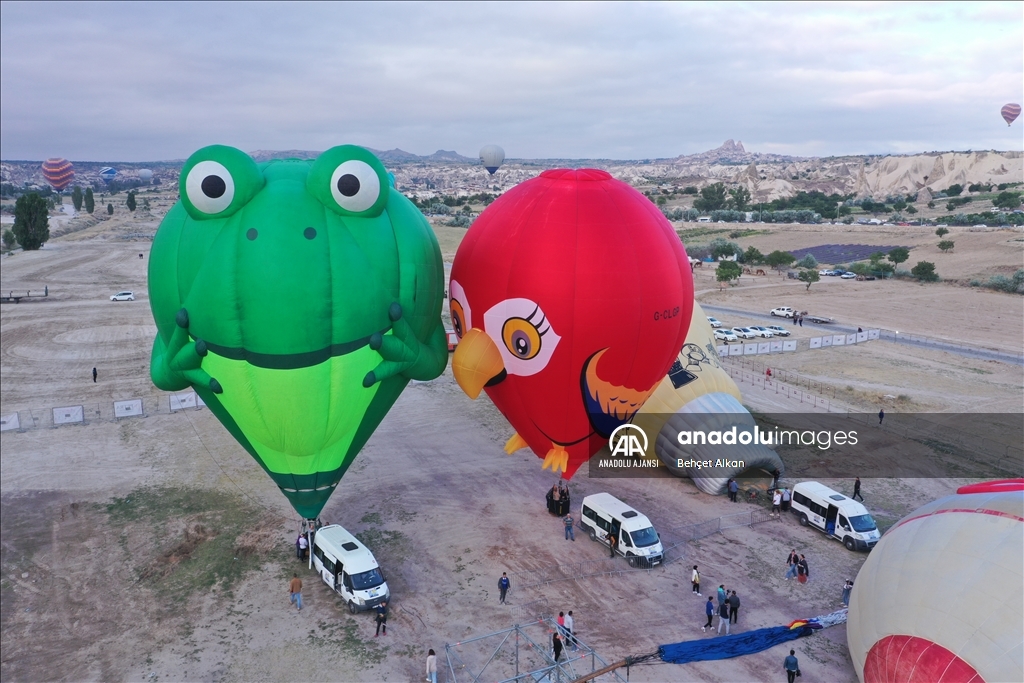 Kapadokya'da "BALONFEST" heyecanı başladı