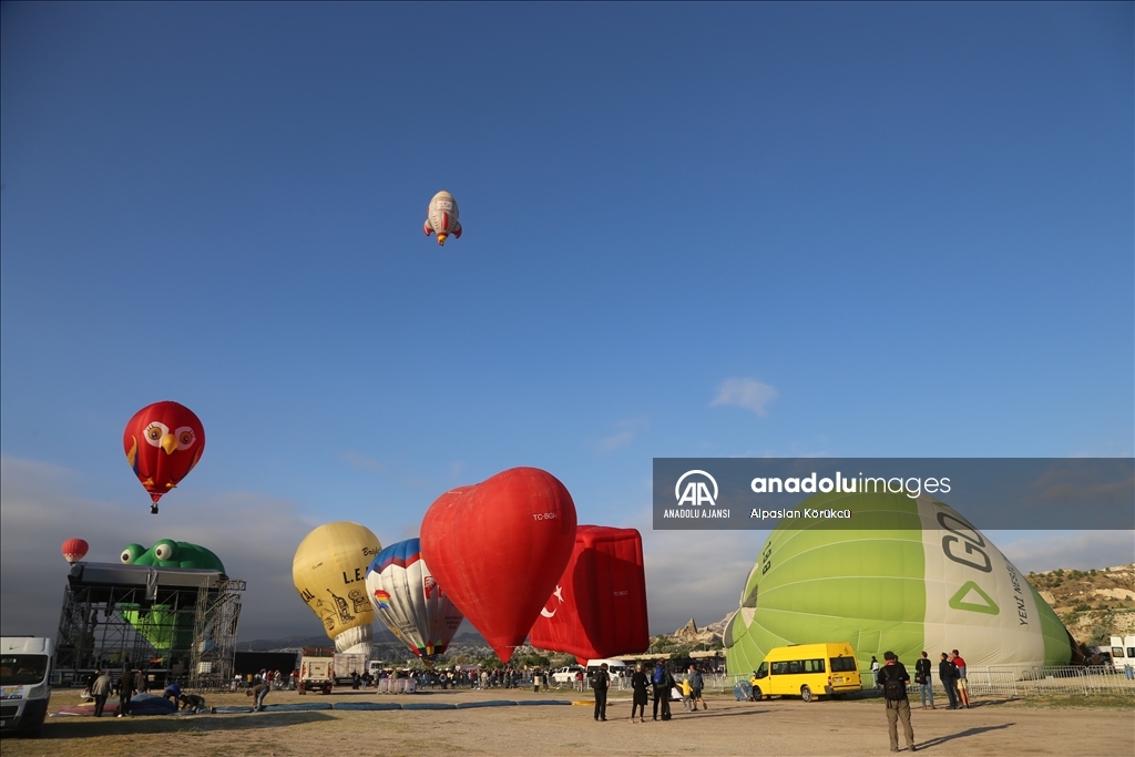 Kapadokya'da "BALONFEST" heyecanı başladı