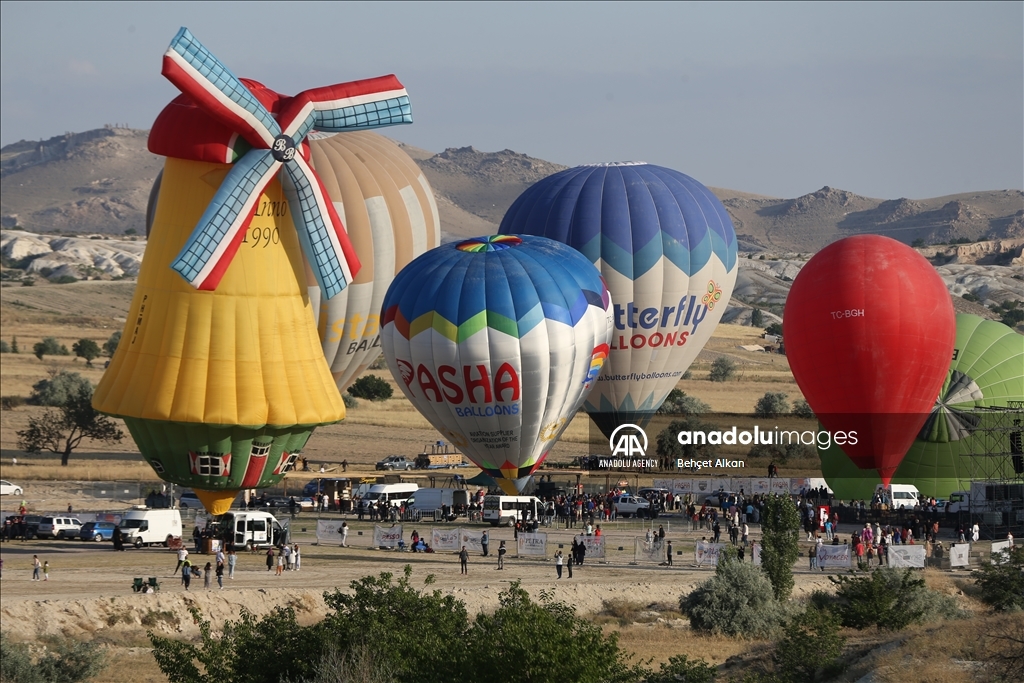 آغاز جشنواره بین‌المللی «بالن‌های هوای گرم» در کاپادوکیای ترکیه