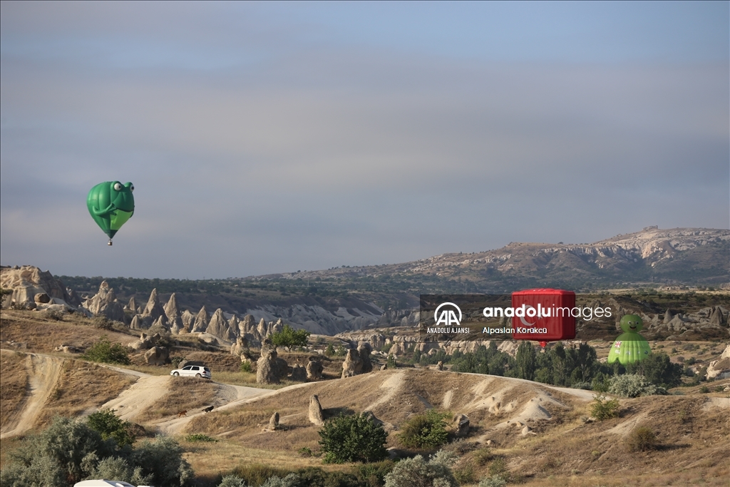 Kapadokya'da "BALONFEST" heyecanı başladı