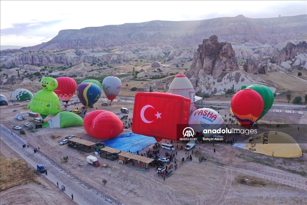 آغاز جشنواره بین‌المللی «بالن‌های هوای گرم» در کاپادوکیای ترکیه