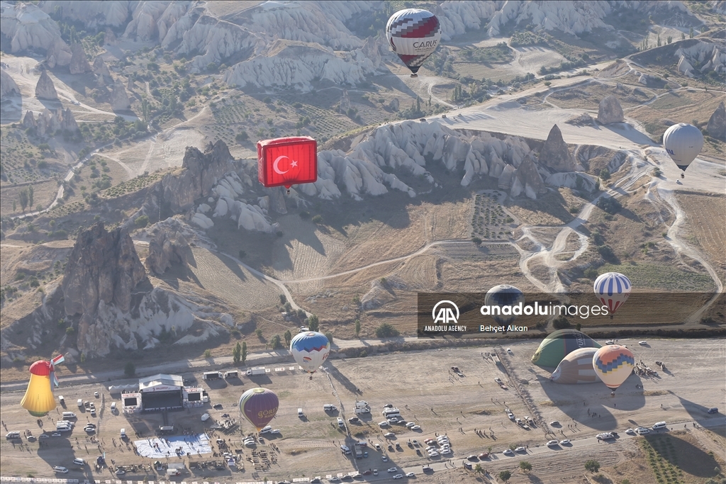 جشنواره بین‌المللی «بالن‌های هوای گرم» در کاپادوکیای ترکیه