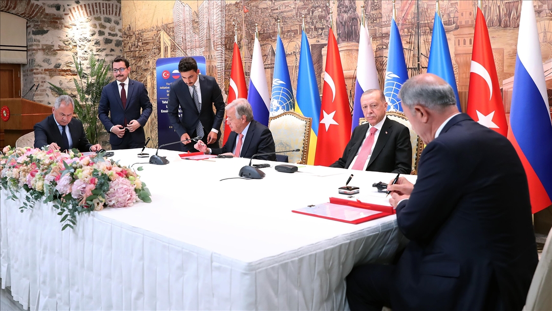Turkiye, UN, Russia, Ukraine sign deal to resume grain exports