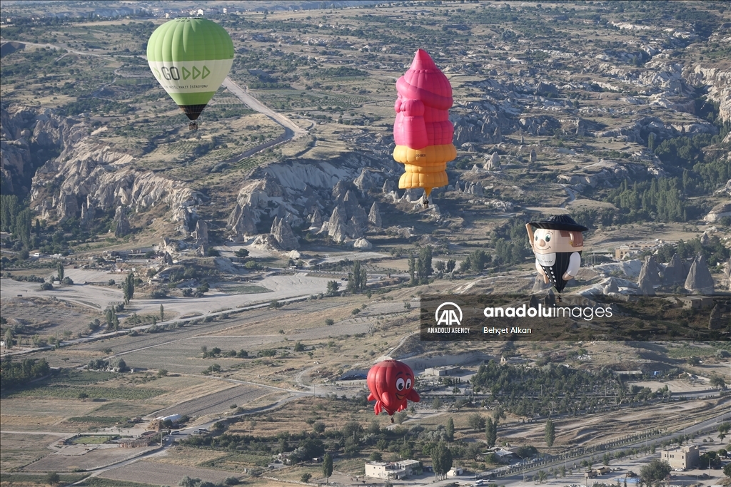 جشنواره بین‌المللی «بالن‌های هوای گرم» در کاپادوکیای ترکیه