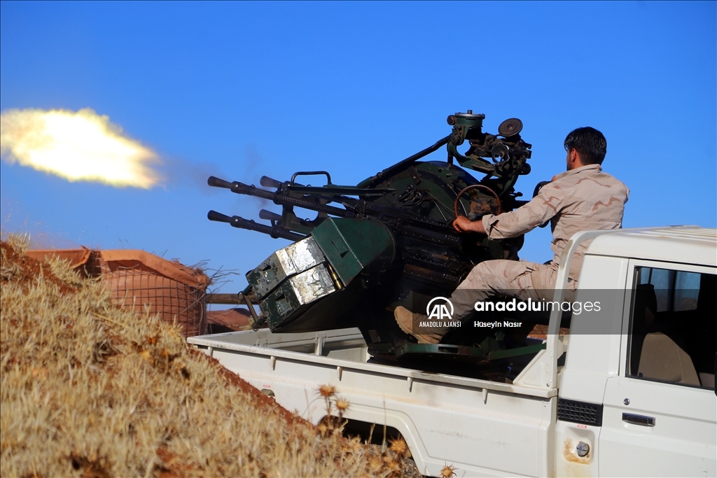 Tel Rıfat'ta yuvalanan YPG/PKK'nın SMO hatlarına sızma girişimi engellendi