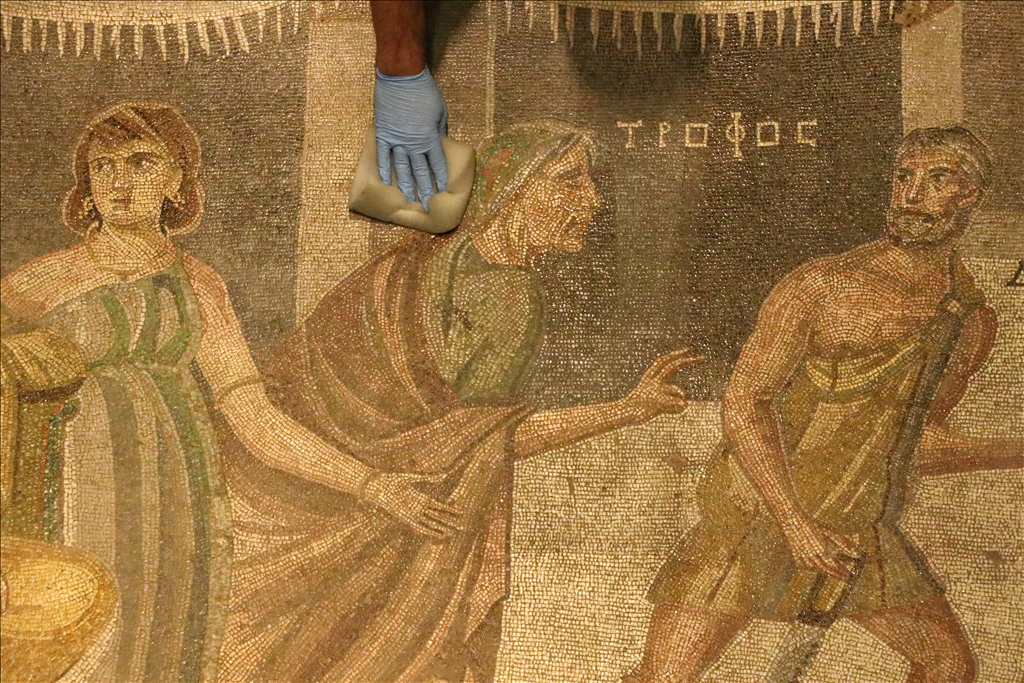 Zeugma Mosaic Museum's artifacts are being protected by experts