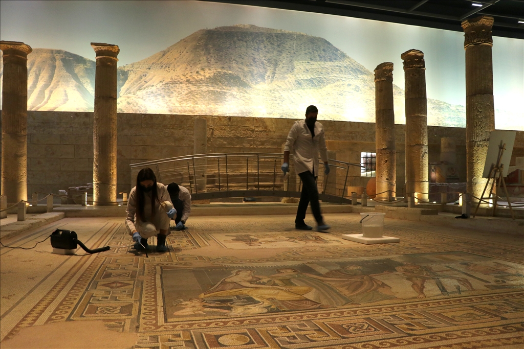 Zeugma Mosaic Museum's artifacts are being protected by experts
