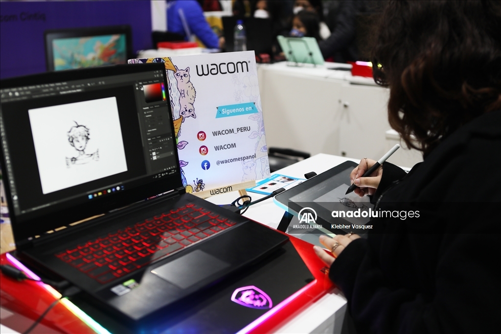 Peru'da Comic Con fuarı