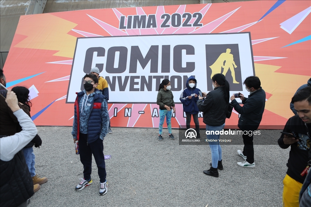 Peru'da Comic Con fuarı