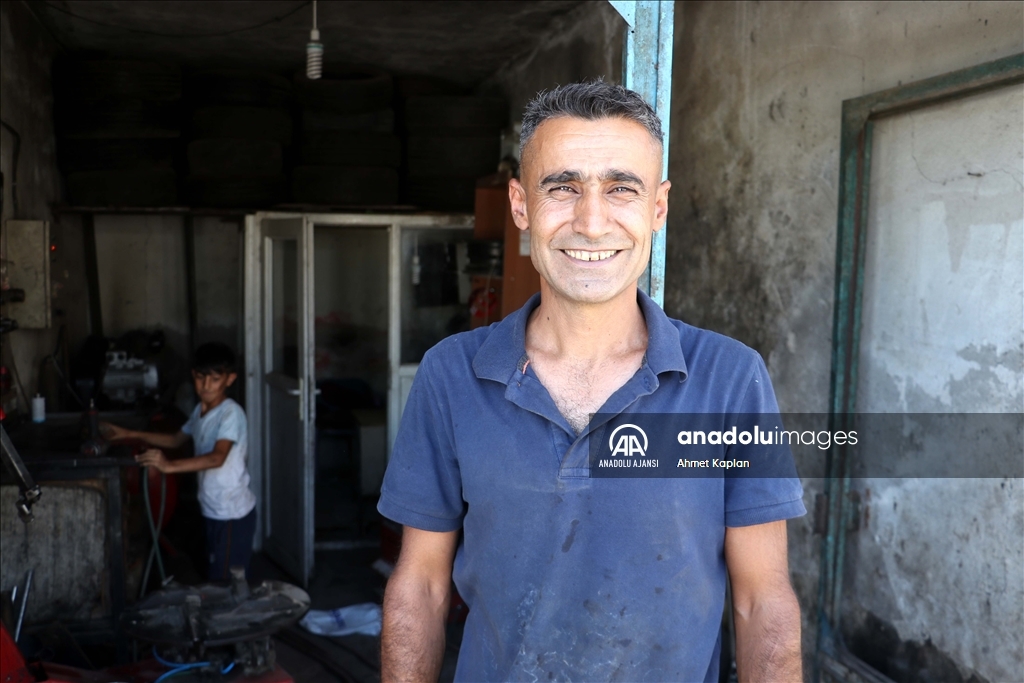 Lastik tamir ederken keşfedilen çocuk, Türkiye şampiyonasından madalyayla döndü