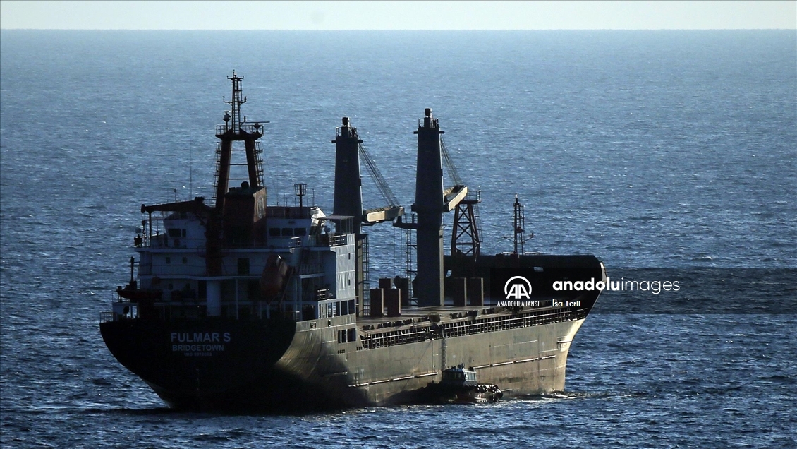 Müşterek Koordinasyon Merkezi temsilcilerinin Ukrayna'ya gidecek gemideki denetimi başladı