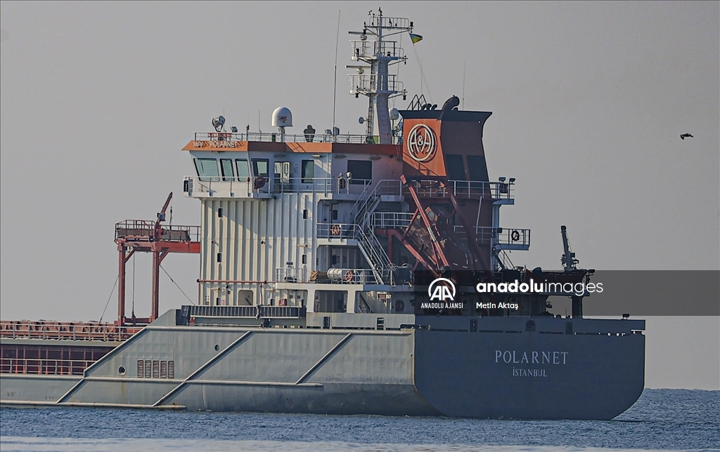 Türkiye'ye gelecek olan Polarnet gemisi Ukrayna'dan hareket etti