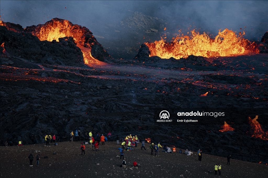 Letusan gunung berapi di Islandia