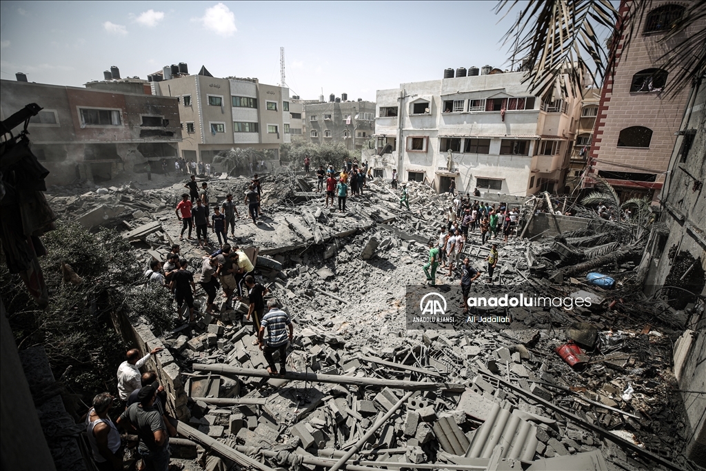 İsrail'in Gazze’ye yönelik hava saldırıları
