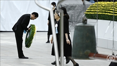 Le Japon commémore le 77e anniversaire de l'attaque à la bombe atomique d'Hiroshima