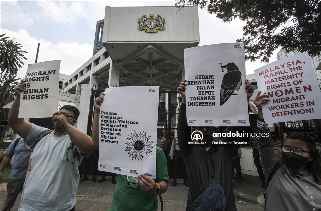 Protes penyiksaan TKI di Malaysia